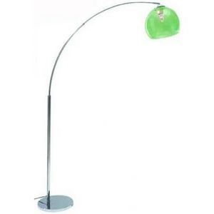 International Design - lampadaire design arc - couleur - vert - Lampadaire