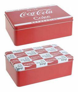 WHITE LABEL - boîte à sucre coca cola - Boite À Biscuits