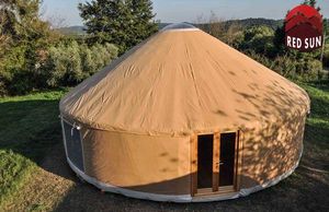 Yurta Red Sun - yurta moderna 10 metri diametro - Yourte