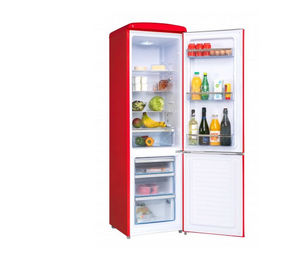 Frigelux - vintage rouge combiné 244l - Réfrigérateur Congélateur