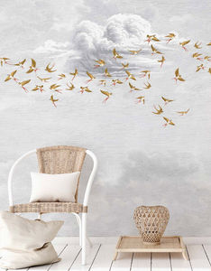 PAPERMINT - swallow cloud -- - Papier Peint Panoramique