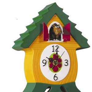 KADO OM DE HOEK - clock (cuckoo) horse - Horloge Coucou