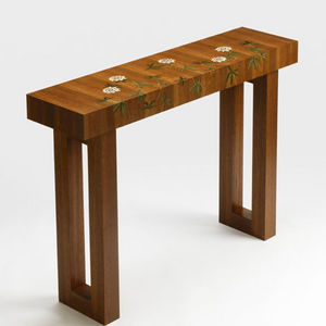 Aryma Marquetry - passion flower table - Table Console