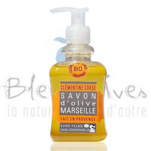 TOMELEA - savon liquide clementine corse bio - 250 ml - tome - Savon Liquide