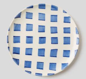 Assiette 3 compartiments plate carrée 29x29cm blanche en porcelaine - A  l'unité - Faro - Cosy & Trendy
