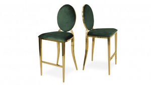 mobilier moss - palmyr vert-- - Chaise Haute De Bar