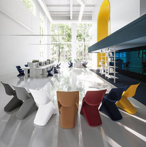 Chaises empilables de conception moderne bar restaurant cuisine Scab Gio