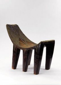 Yann Ferrandin - rare chaise, ngombe - Chaise