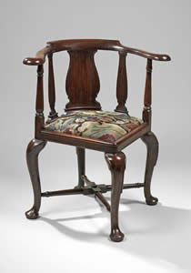 F P FINE ART - george ii corner chair - Chaise De Bureau