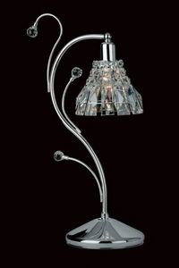 Impex (glassware) - table lamps ce00031/tl/ch - Lampe À Poser