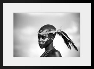 PHOTOBAY - garçon masaï - Photographie