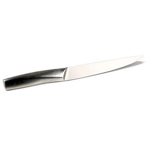 WHITE LABEL - couteau à trancher en acier inoxydable enrichi au  - Couteau De Cuisine