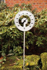 WORLD OF WEATHER - thermomètre de jardin sur pic avec aiguille 24x3,5 - Thermomètre