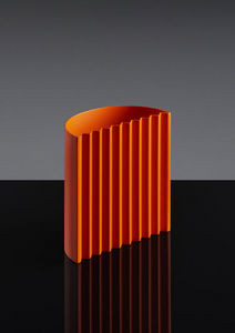 VICTORIA WILMOTTE - zigzag orange pur - Vase Décoratif