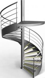 Gantois -  - Escalier Hélicoïdal