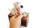Tirelire-WHITE LABEL-Tirelire originale en forme de chien mangeur de pi