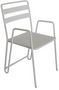 Fauteuil de jardin-Delorm design-Chaise en métal Envy (Lot de 2)