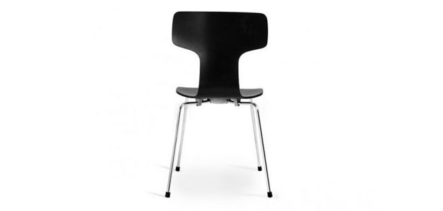 Arne Jacobsen - Chaise-Arne Jacobsen-Chaise 3103 Arne Jacobsen noire Lot de 4