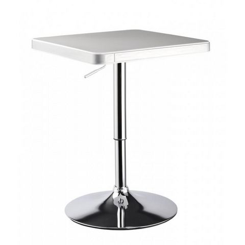 WHITE LABEL - Mange debout-WHITE LABEL-Table de bar bistrot hauteur réglable