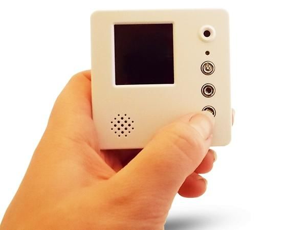 WHITE LABEL - Camera de surveillance-WHITE LABEL-Magnet mémo original avec enregistreur vidéo deco 