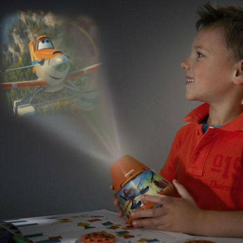 Philips - Veilleuse Enfant-Philips-DISNEY - Veilleuse à pile Projecteur LED Orange Pl