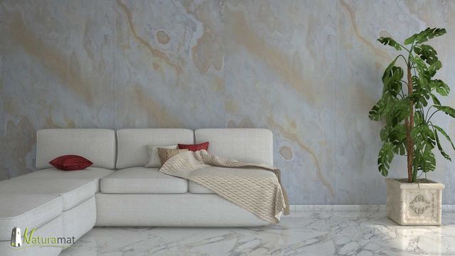 NATURAMAT - Feuille de pierre-NATURAMAT-Designflex Sanjeevani White