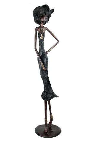 Bronzes d'Afrique - Sculpture-Bronzes d'Afrique-Exceptionnal bronze -