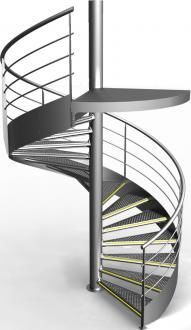 Gantois - Escalier hélicoïdal-Gantois
