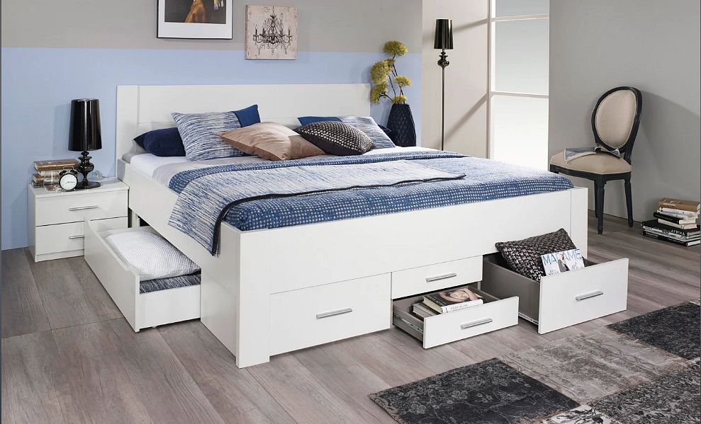 Matelpro Double bed with drawers Double beds Furniture Beds  | 
