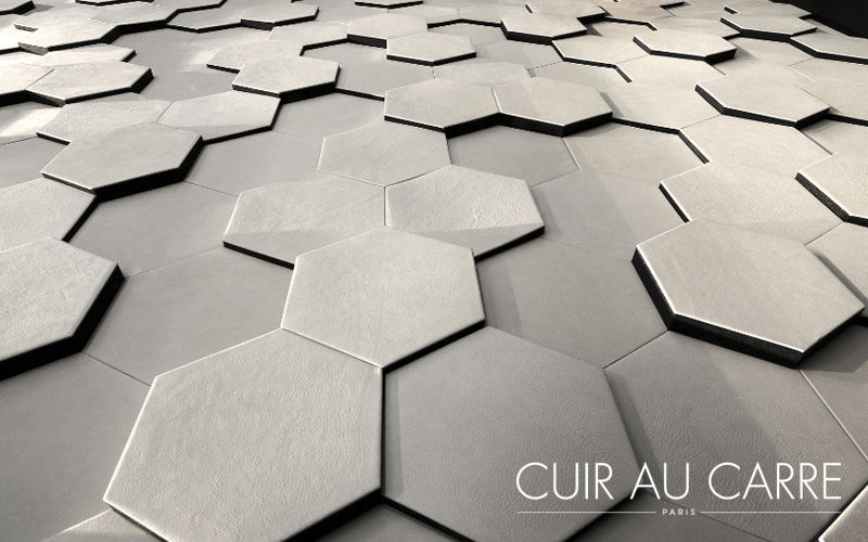 CUIR AU CARRE Leather tile Alternative wall surfaces Walls & Ceilings  | 