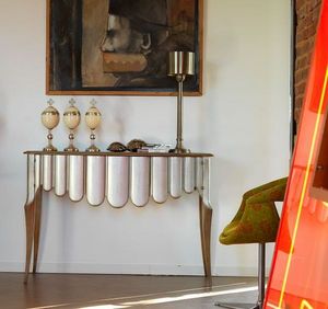 Anthony James & Son Half moon console table