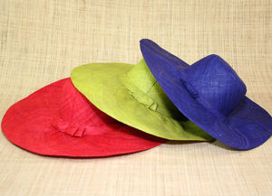 Artisanat Madagascar Wide-brimmed hat