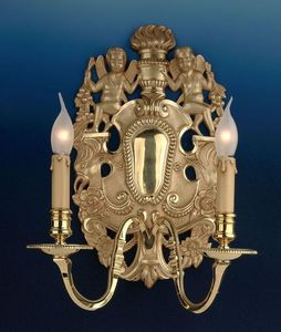 MG et MONTIBERT - baroque - Wall Lamp