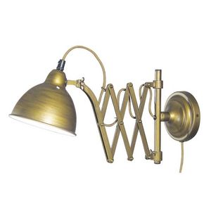 Marineshop - golden - Extensible Wall Lamp