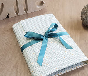 LES BELLES MUSETTES - bleu losange lea - Gift Box