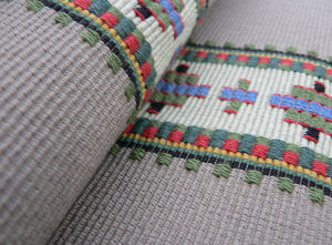 Edmond Petit - hamot rayure broderie - Upholstery Fabric