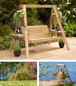 Pepe Garden Furniture - lilli 2 seat garden swing - Swinging Chair