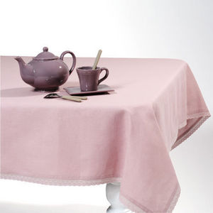 MAISONS DU MONDE - nappe lin lilas 170x170 - Rectangular Tablecloth