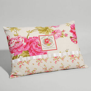 MAISONS DU MONDE - coussin floralie - Rectangular Cushion
