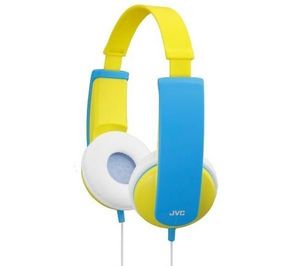 JVC - casque enfant ha-kd5 - bleu/jaune - A Pair Of Headphones
