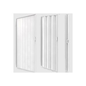 WHITE LABEL - porte accordéon pliante extensible pvc - Folding Door