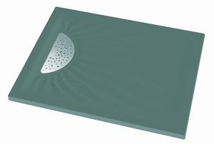 POZZI-GINORI - arem 100x80 - slate - Shower Tray