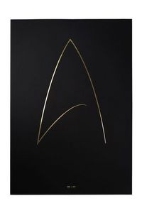 THE THIN GOLD LINE - the final frontier - Art Print