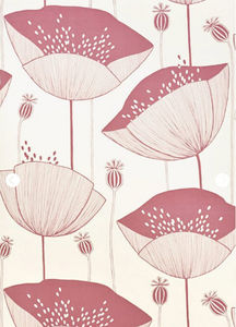 MissPrint - poppy blush - Wallpaper