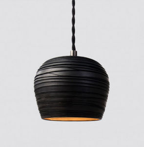 NEXEL EDITION - wasa raku scarifié - Hanging Lamp