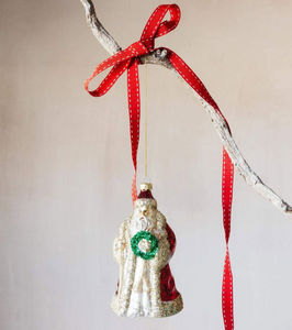 Graham & Green - santa - Christmas Tree Decoration