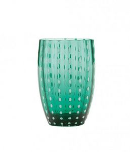Zafferano - perle green set of 2 - Glass