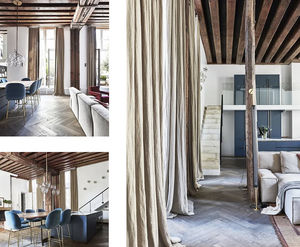 Just'in Design - duplex place des victoires - Interior Decoration Plan