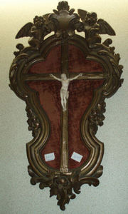 Lola Brocante - crucifix ancien en ivoire - Crucifix