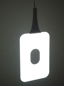 Patrick Brillet Fine Art - hole lamp - Hanging Lamp